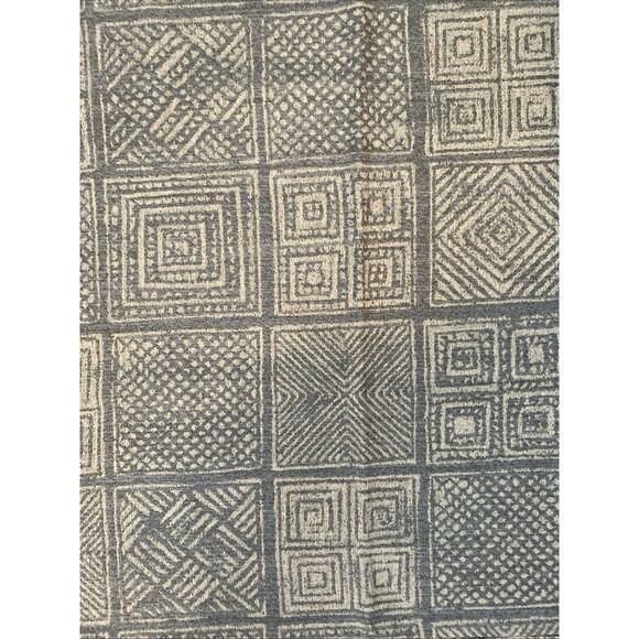 Lot of 2 Kravet Stitch Resist Fabric Samples in Chambray and Cloud 24"x28" - Picture 5 of 5